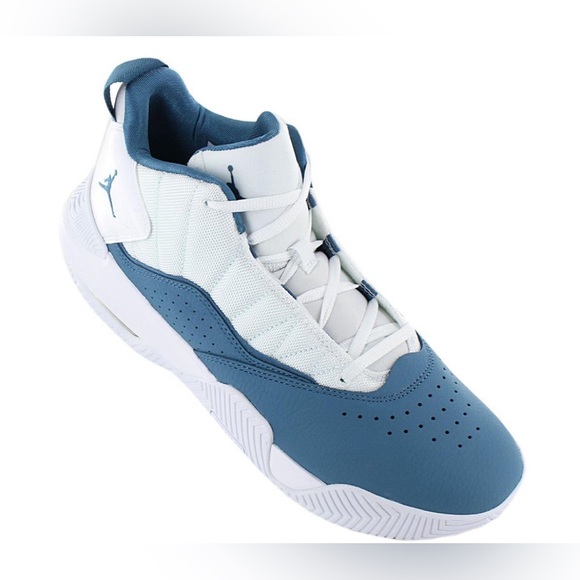 JORDAN *AUTHENTIC* Stay Loyal - Men Basketball Shoes White-Blue ORIGINAL SIZE 10 - Picture 3 of 13